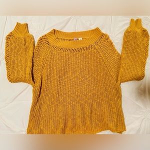 Barely worn Yellow Sweater